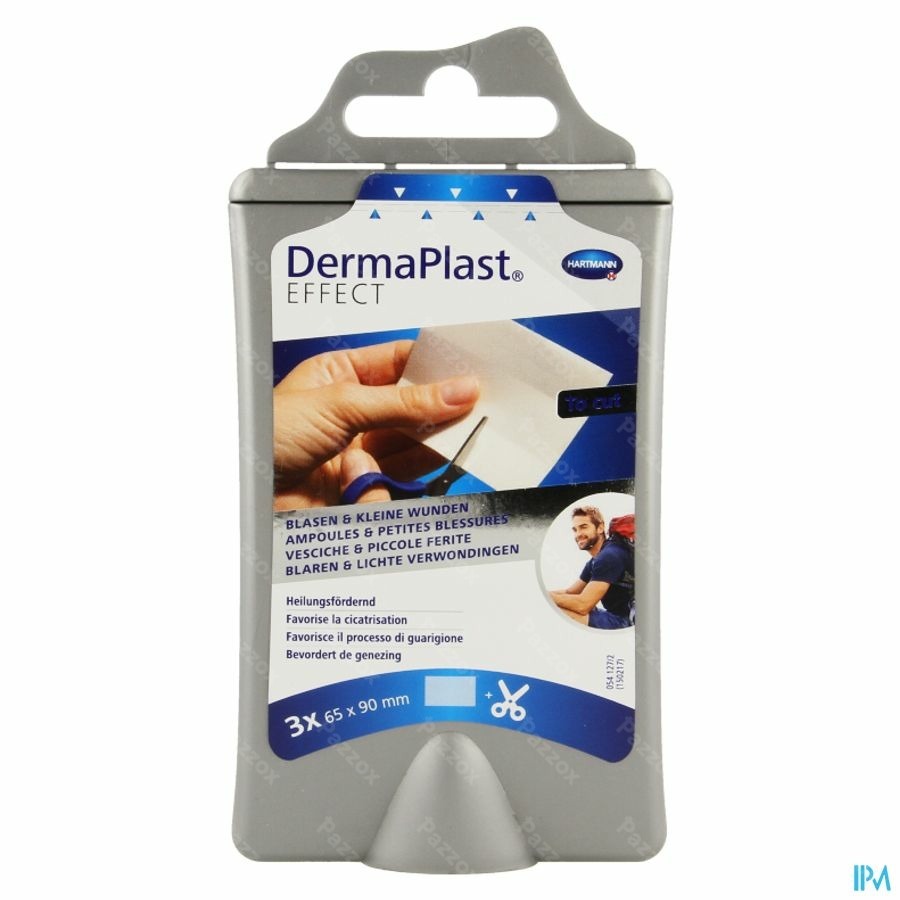 DermaPlast Effect te snijden 65 x 90mm 3 Stuks