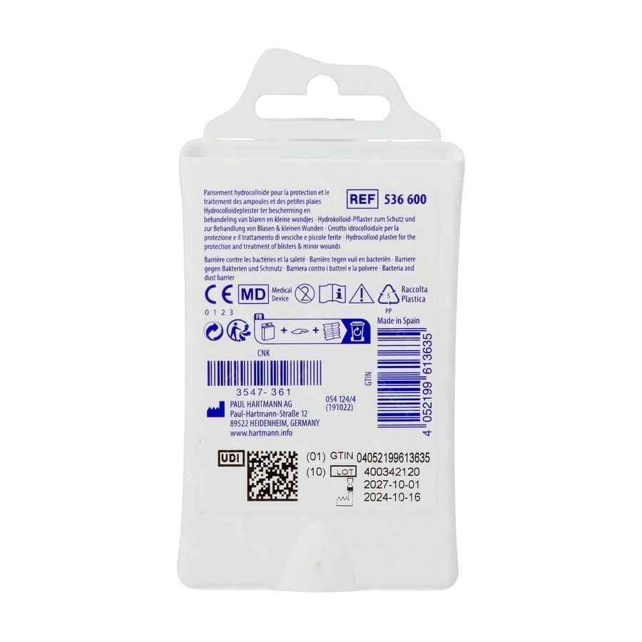 DermaPlast Effect te snijden 65 x 90mm 3 Stuks