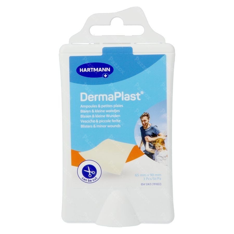 DermaPlast Effect te snijden 65 x 90mm 3 Stuks