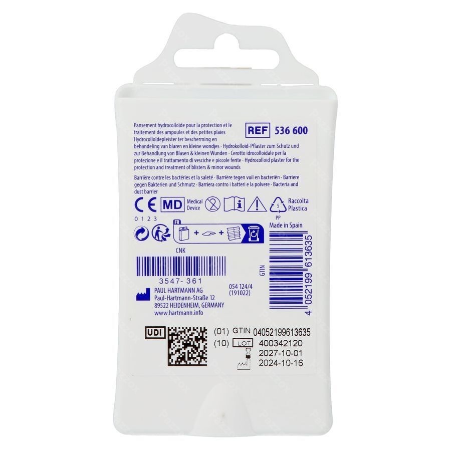 DermaPlast Effect te snijden 65 x 90mm 3 Stuks