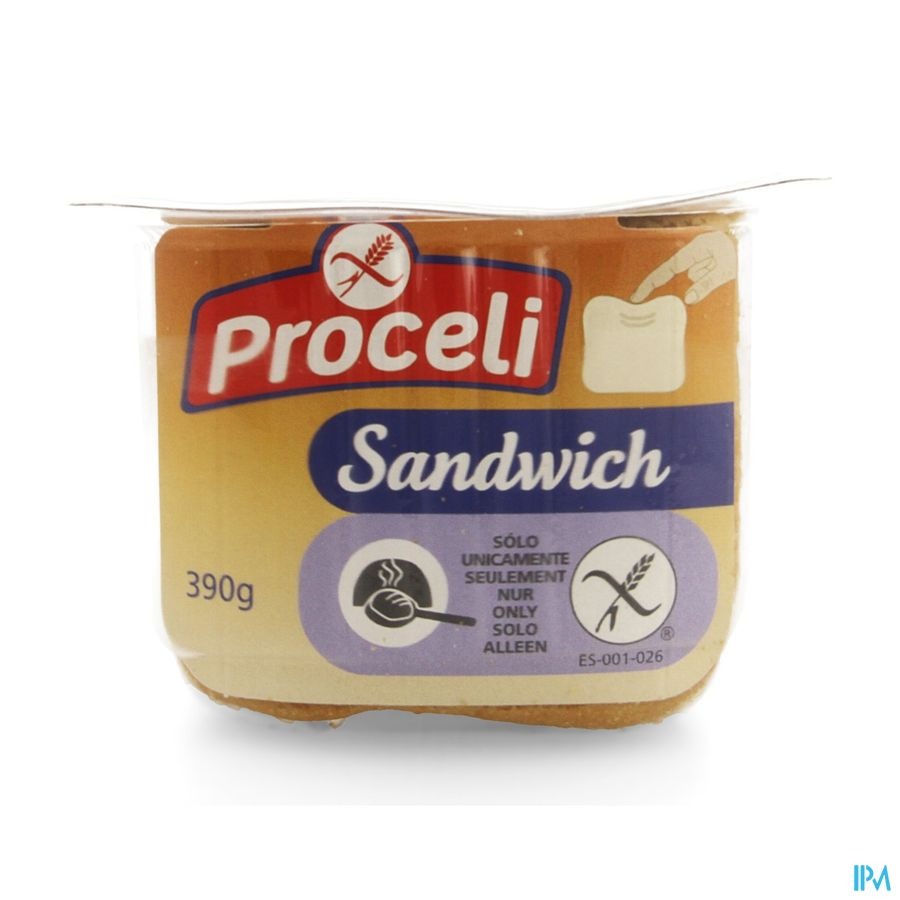 Proceli Sandwich Brood Rte Nf 390g 4153 Revogan