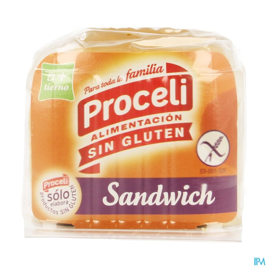 Proceli Sandwich Brood Rte Nf 390g 4153 Revogan