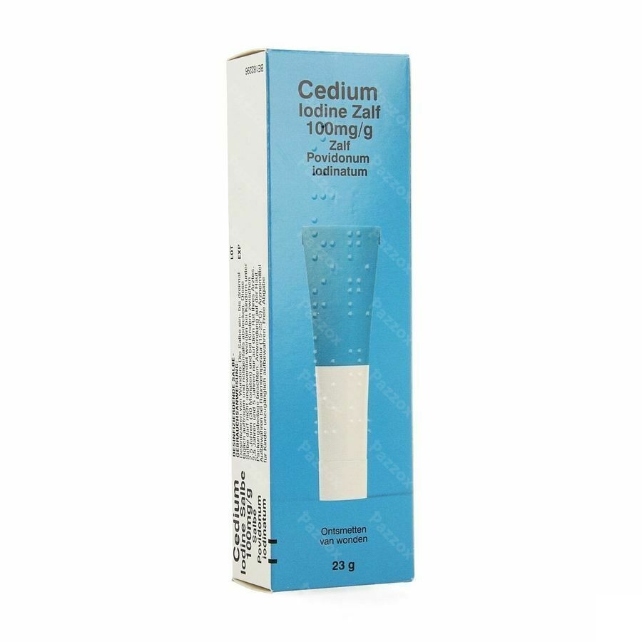 Cedium Iodine Zalf 100mg/g Zalf 23g