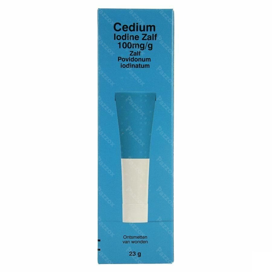 Cedium Iodine Zalf 100mg/g Zalf 23g