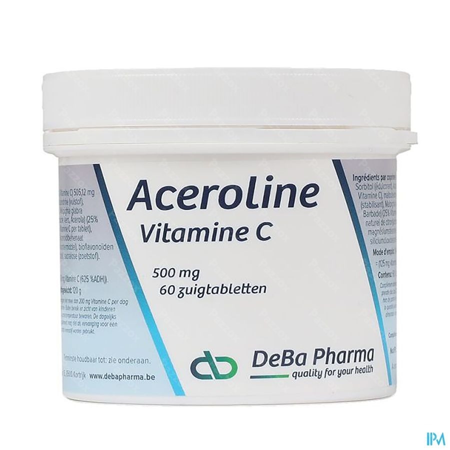 Aceroline 500 Kauwtabl 60 Deba