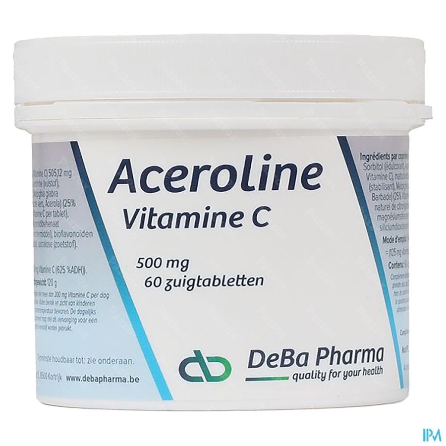 Aceroline 500 Kauwtabl 60 Deba