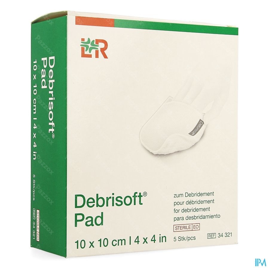 Debrisoft Pad 10 X 10cm 5 34321