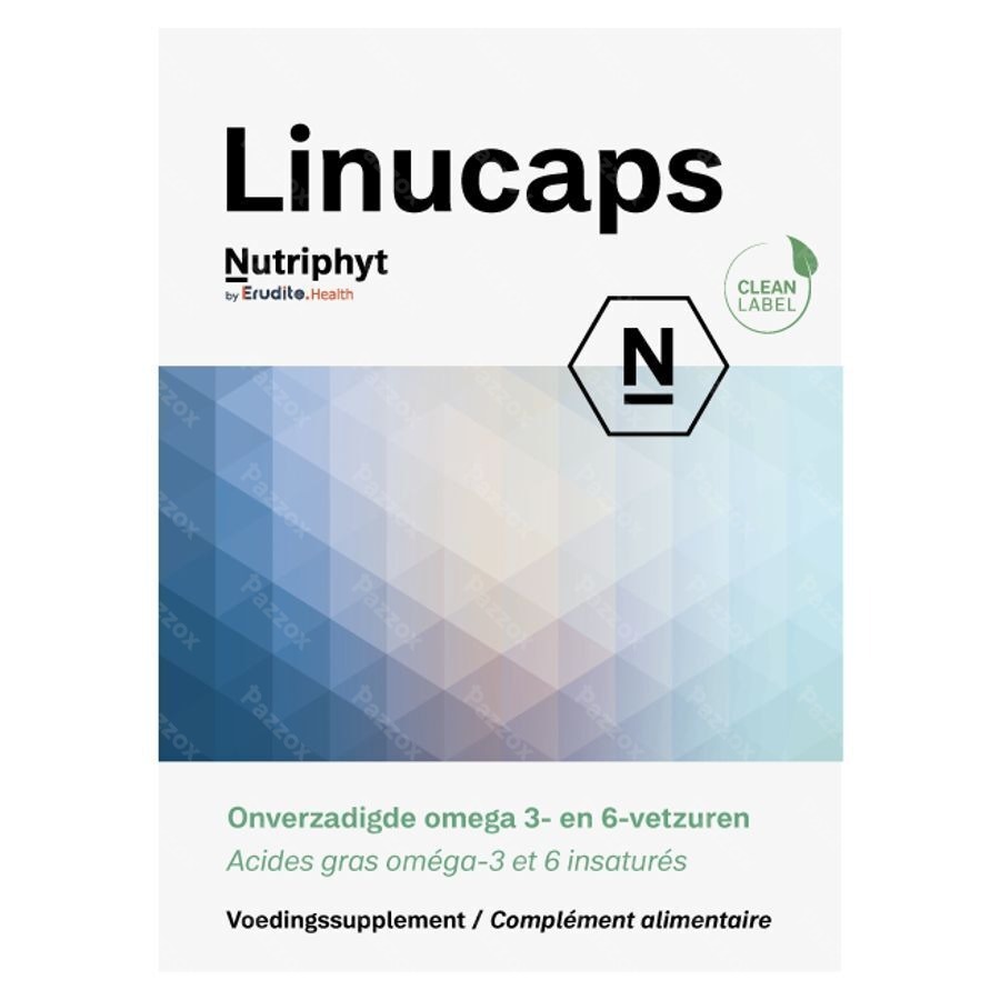 Nutriphyt Fertility Man Voedingssupplement Vruchtbaarheid Duo Pack Improvum + Linucaps