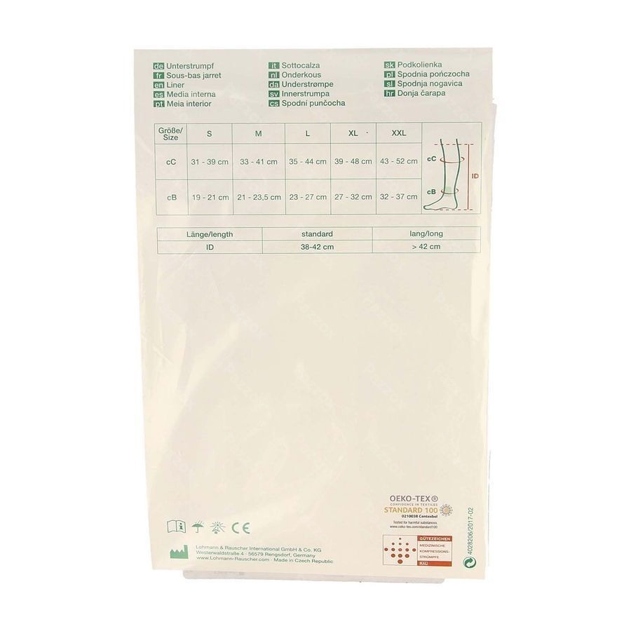 Actico Ulcersys Liner Wit M /3
