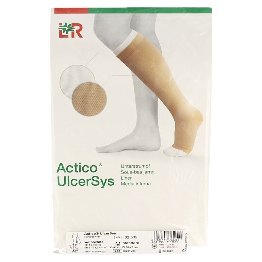 Actico Ulcersys Liner Wit M /3