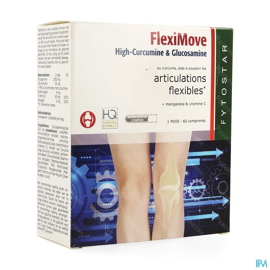 Fytostar Flexi Move Curcumine + Glucosam. Comp 60