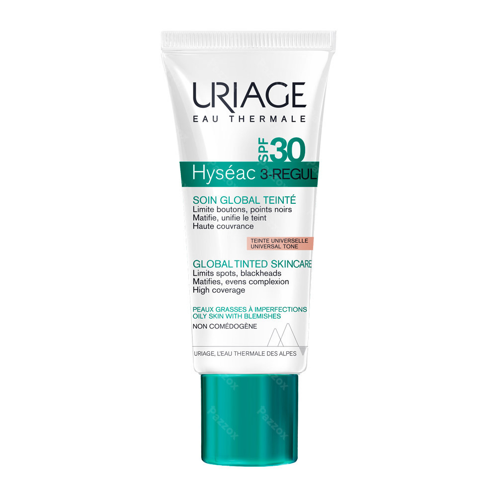 Uriage Hyséac Getinte Dagcrème SPF30 40ml