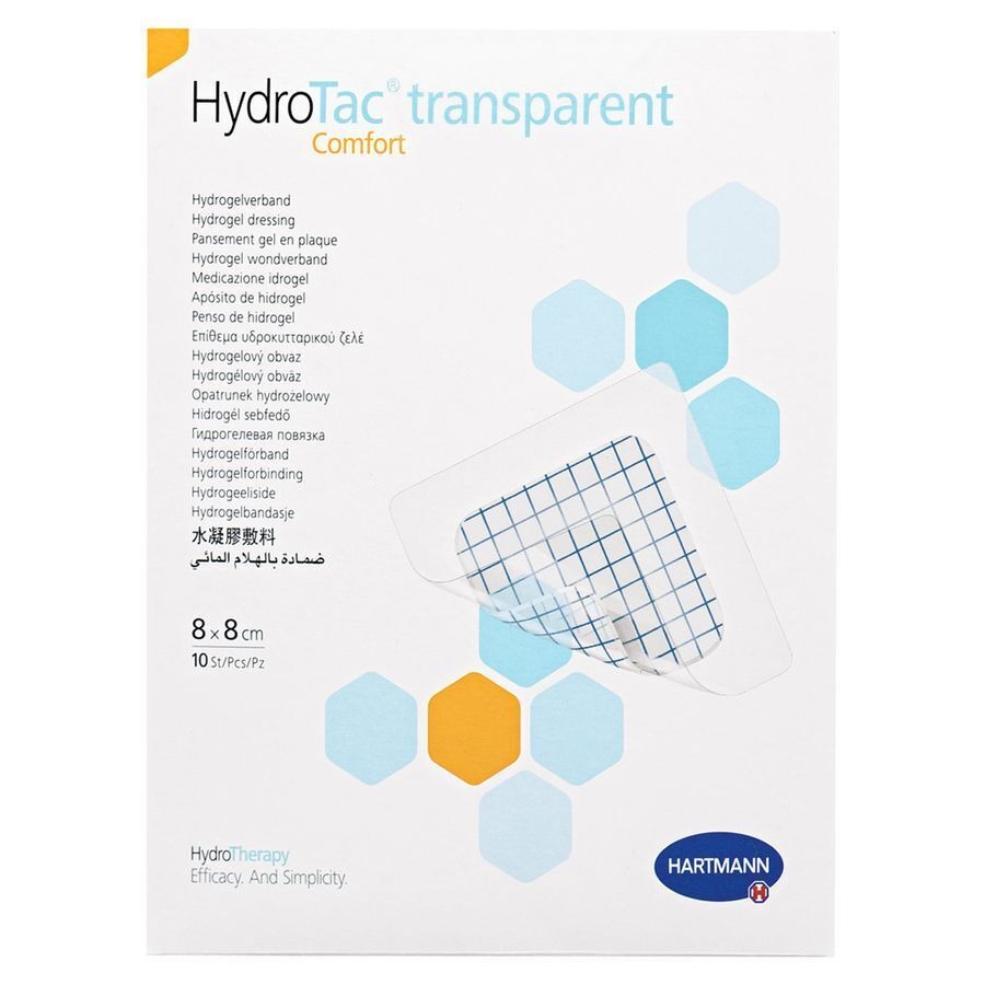 Hydrotac Transpar.comf.6,5x10cm 10 6859280hartmann