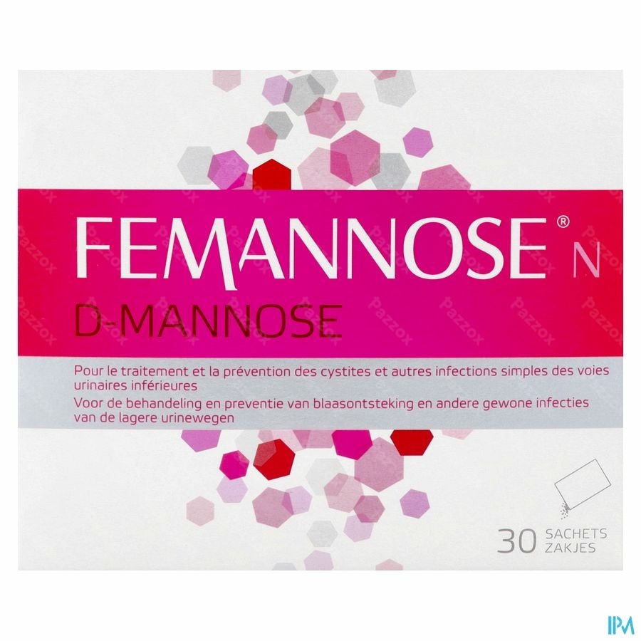 Femannose N D-Mannose Urineweginfecties 30 Zakjes
