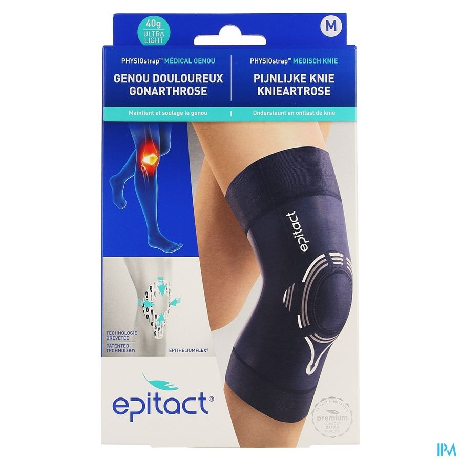 Epitact Kniebescherming Physiostrap M