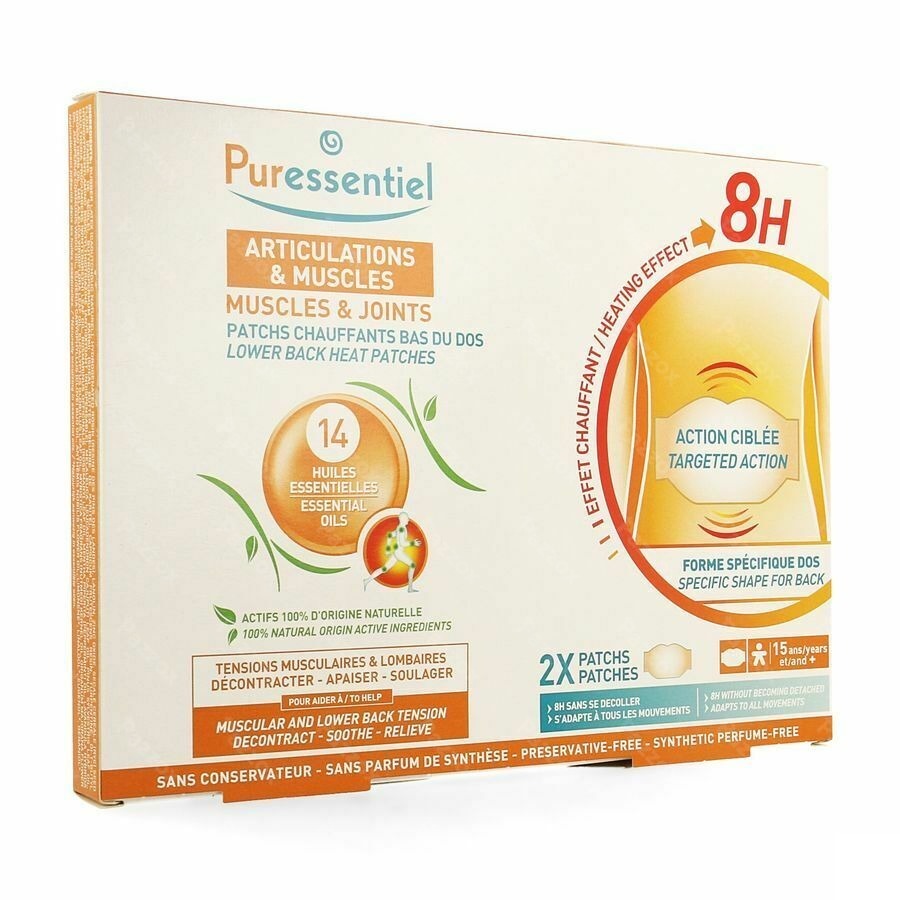 Puressentiel Gewrichten Spier Patch Verwarm.lumb.2