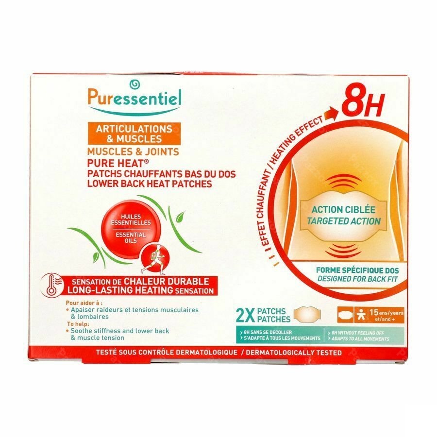 Puressentiel Gewrichten Spier Patch Verwarm.lumb.2