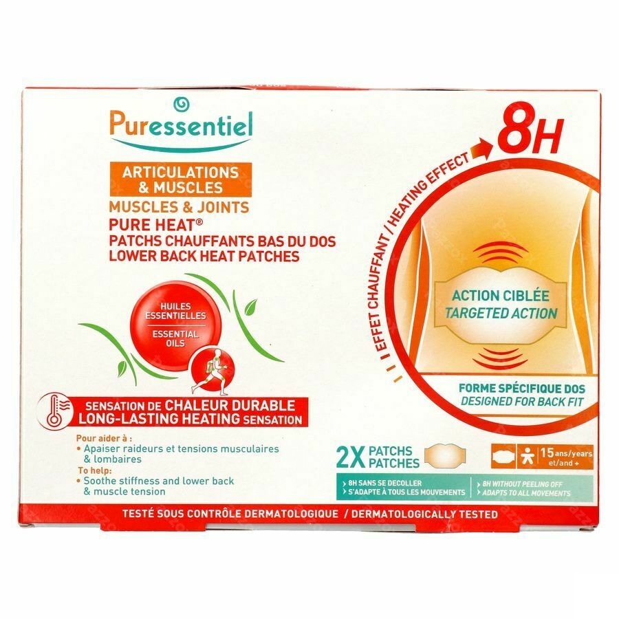 Puressentiel Gewrichten Spier Patch Verwarm.lumb.2