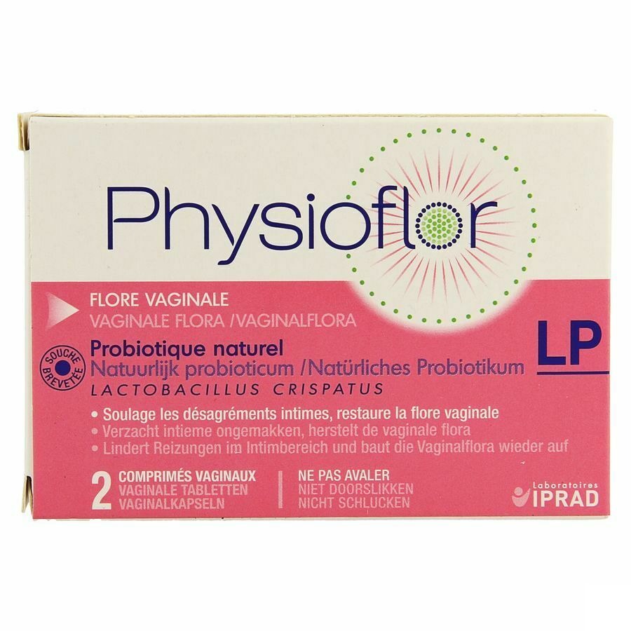Physioflor Lp Vaginale Tabl 2