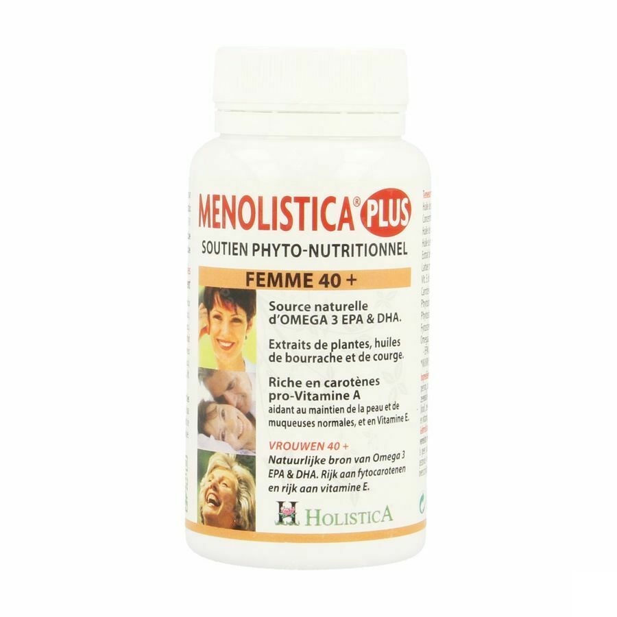 Holistica Menolistica Plus Vrouw 40+ 120 Capsules 