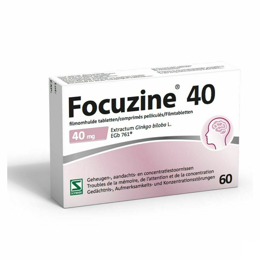 Focuzine® 40 mg 60 tabletten