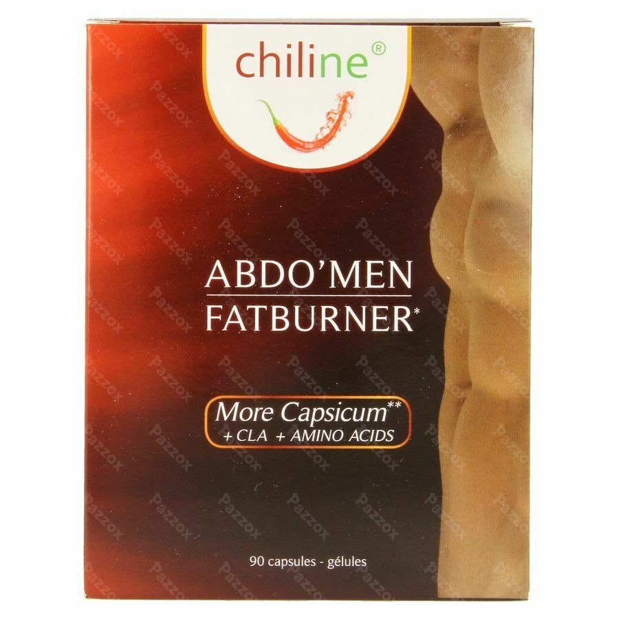 Chiline Fatburner Abdo Men Caps 90