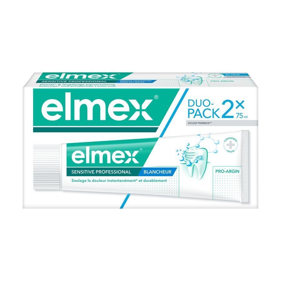 ELMEX® SENSITIVE PROFESSIONAL GENTLE WHITENING TUBE 2X75ML -1.50€