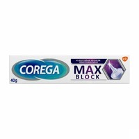 Corega Max Block Kleefcreme Gebitsprothese 40g