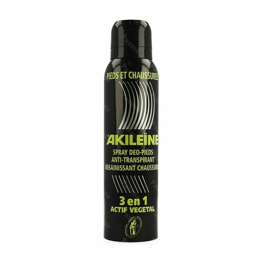 Akileïne Deo Transpirant Schoenen 150ml Pazzox