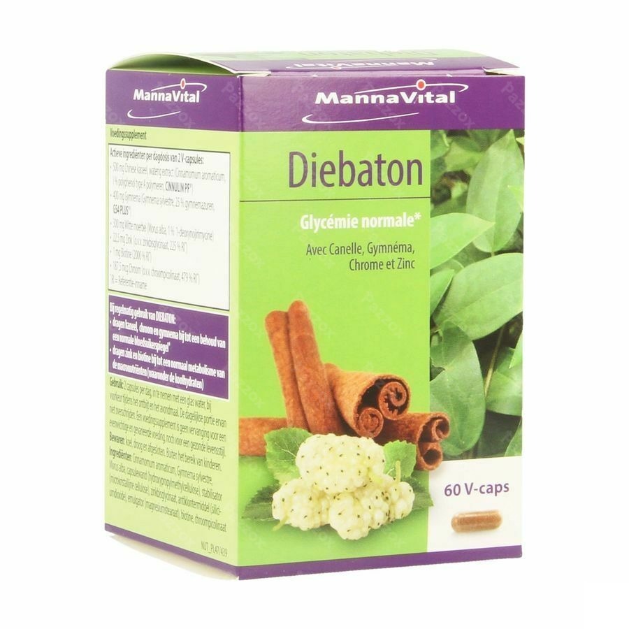 Mannavital Diebaton V-caps 60