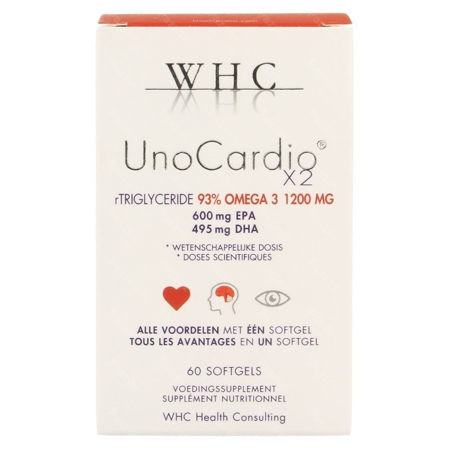 Unocardio X2 60 Softgels