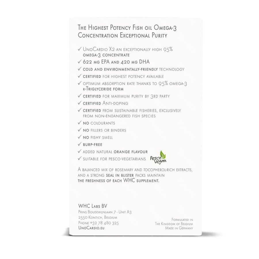 Unocardio X2 60 Softgels