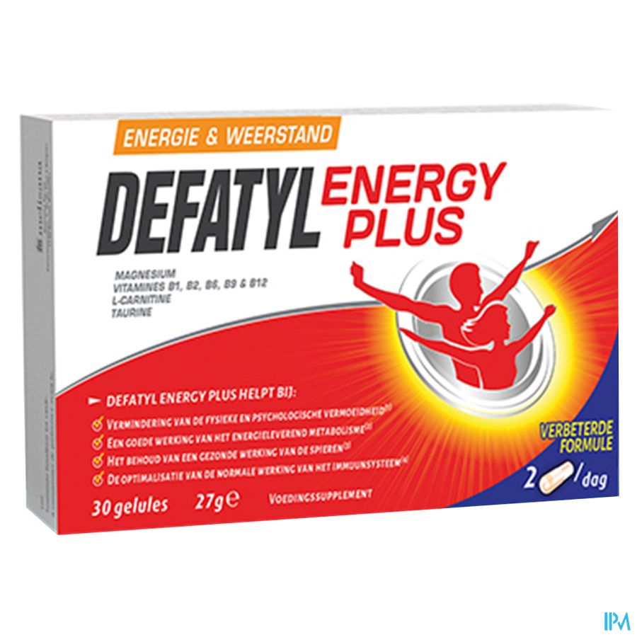 Defatyl Energy Plus 30 Capsules afbeelding 1