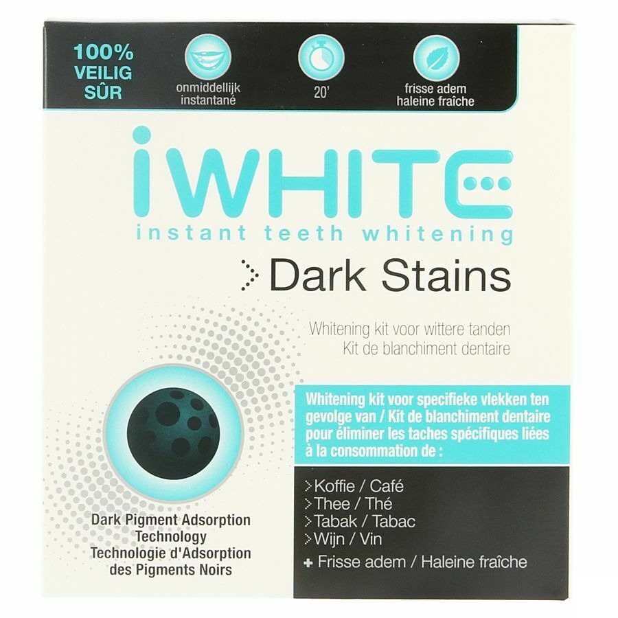 Iwhite Dark Stains Mondstuk Gel 10st