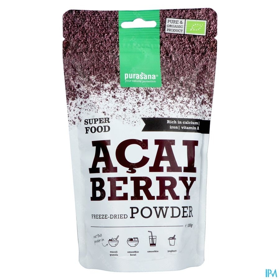 Purasana Açaibes Poeder 100g 