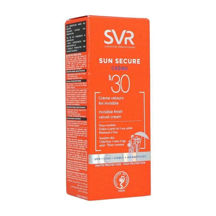Svr Sun Secure Creme Spf 30 Tube 50ml