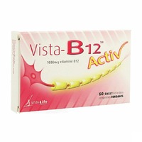 Vista B-12 Activ 60 Smelttabletten Vista B-12 Activ 60 Smelttabletten