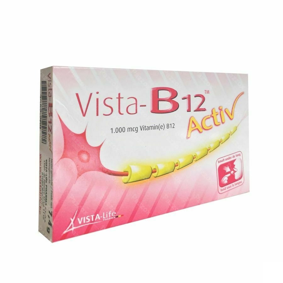 Vista B-12 Activ 60 Smelttabletten