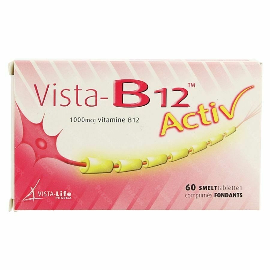 Vista B-12 Activ 60 Smelttabletten