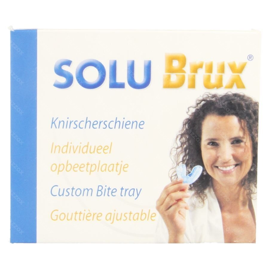 Solu Brux Opbeetplaatje Aanpasbaar Transparant