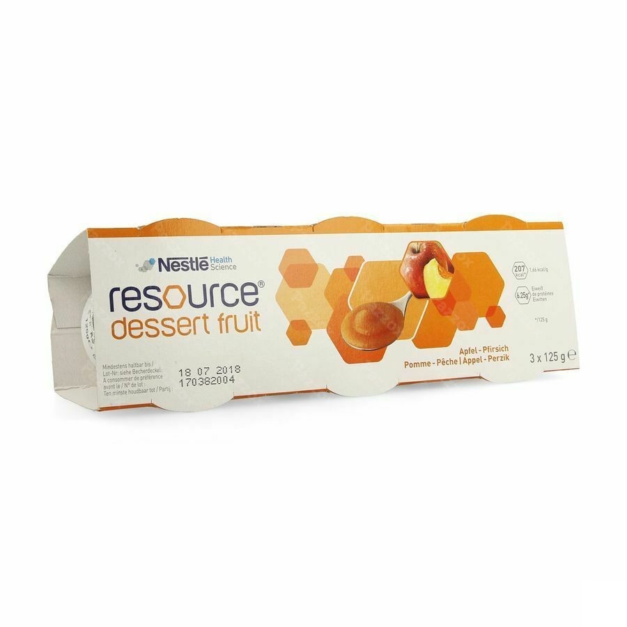 Resource Dessert Fruit Appel-perz. 3x125g 12332842