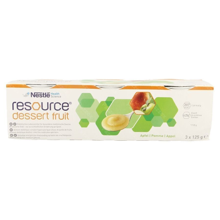 Resource Dessert Fruit Appel 3x125g