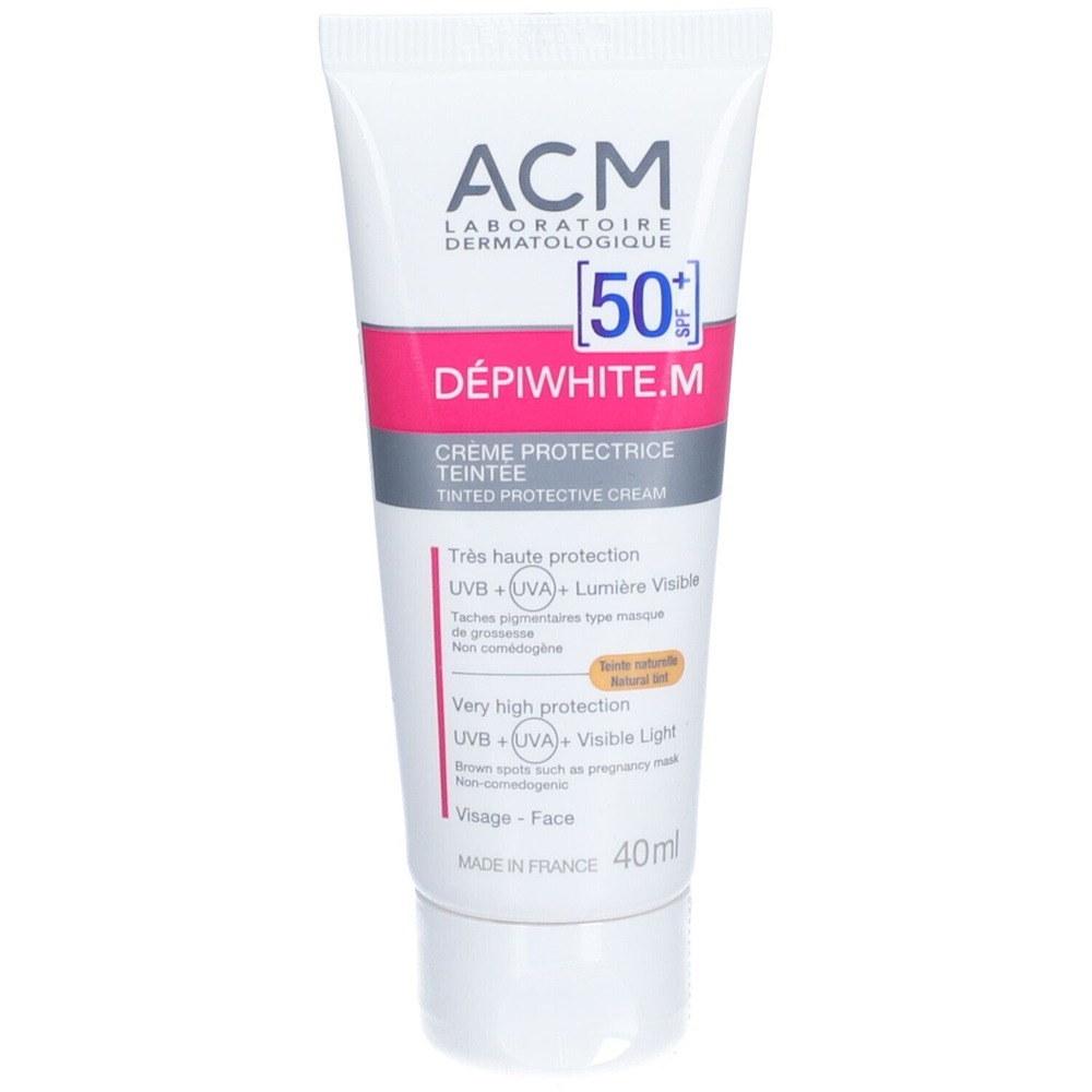 ACM Dépiwhite M Getinte Zonnecrème Anti Vlekken SPF50+ 40ml