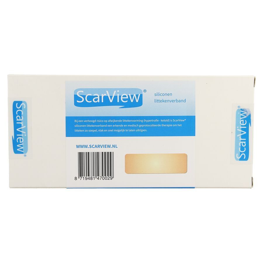 Scarview Elastic Silicone 5,0x15,0cm 2 Scarv02 afbeelding 1