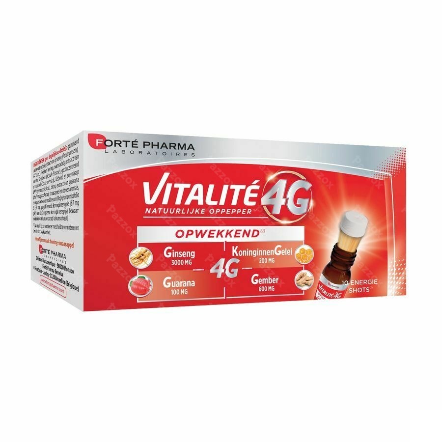 Vitalite 4g Opwekkend Energie Shots 10