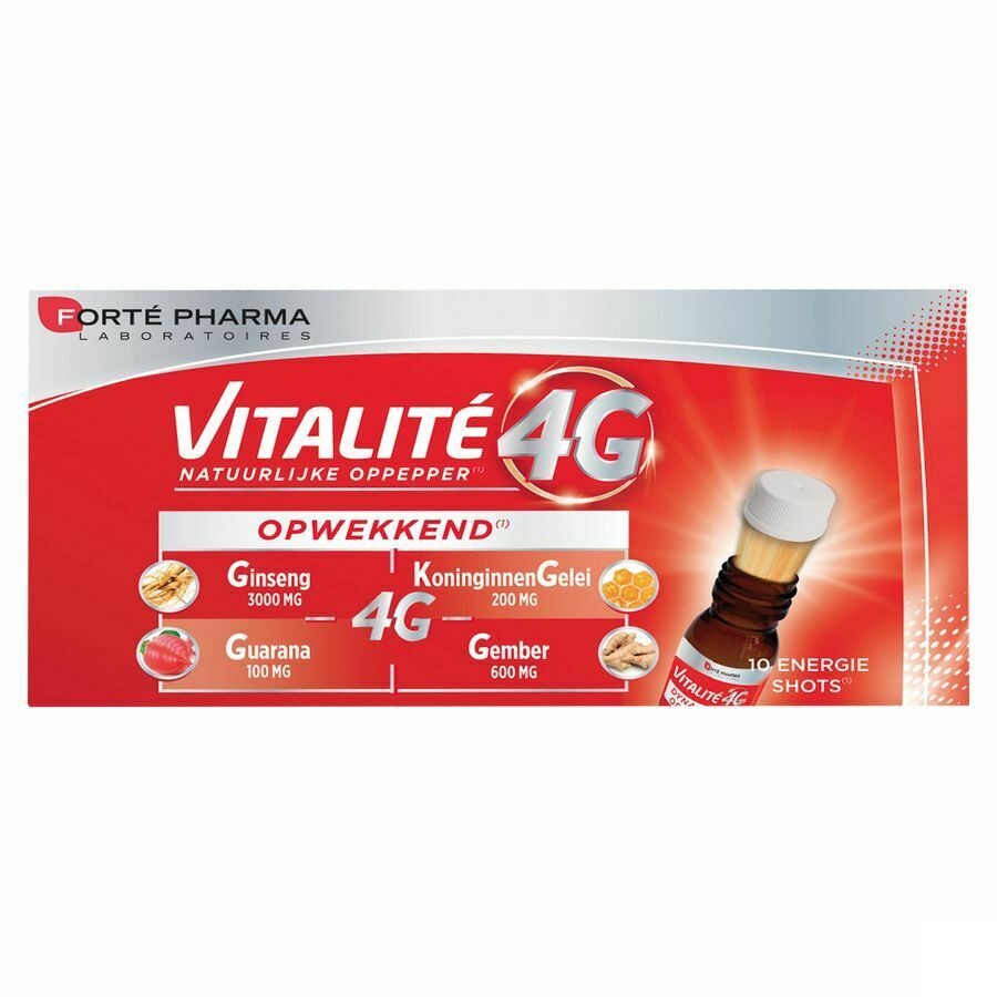 Vitalite 4g Opwekkend Energie Shots 10