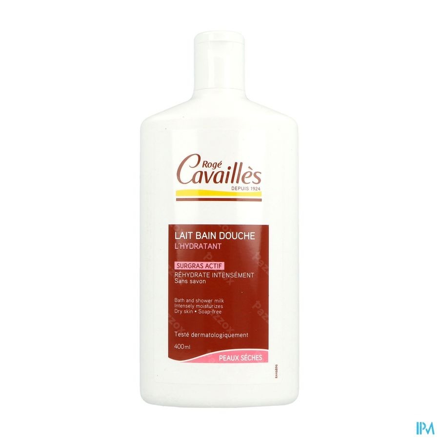 Roge Cavailles Bad-douchemelk Droge Huid 400ml