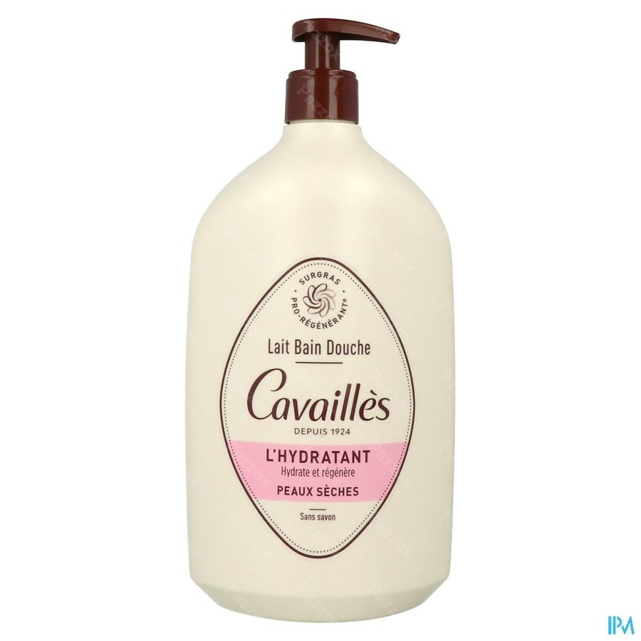 Roge Cavailles Bad-douchemelk Droge Huid 400ml