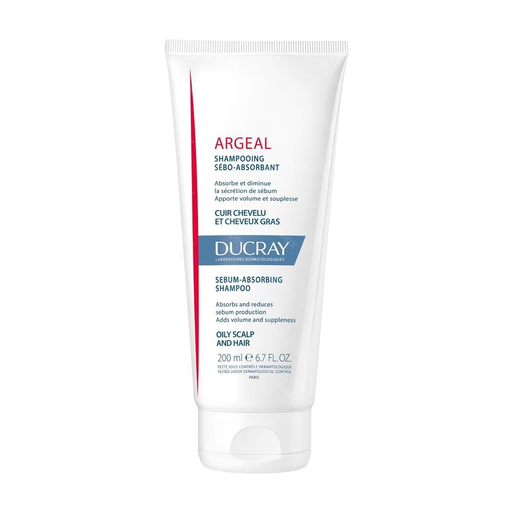 Ducray Argeal Talgregulerende Shampoo Vet Haar 200ml