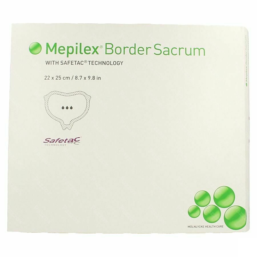 Mepilex Border Sacrum Ster 22,0x25,0 5 282460